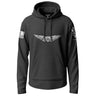 Army Aviation Aircraft Crewmember Graphic Lightweight Hoodie Lightweight Hoodie 90114-S-BK-THIN