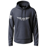 Army Aviation Aircraft Crewmember Graphic Lightweight Hoodie Lightweight Hoodie 90114-S-NAVY-THIN
