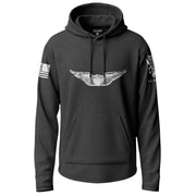 Army Basic Aviator Badge Graphic Lightweight Hoodie Lightweight Hoodie 90116-S-BK-THIN