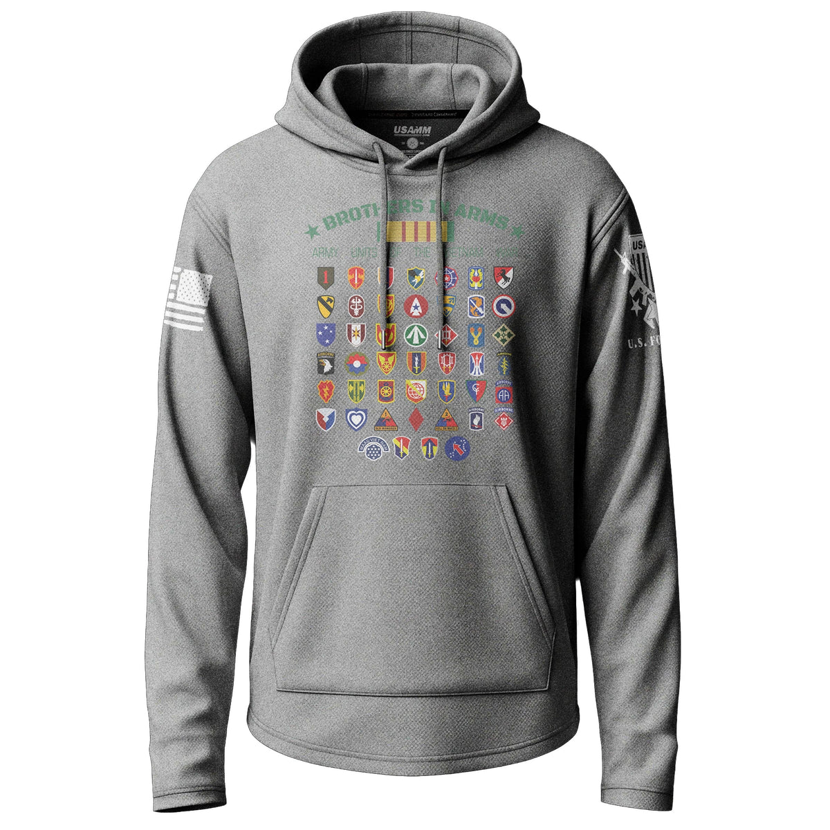 Army Brothers in Arms Graphic Lightweight Hoodie Lightweight Hoodie 90118-S-HG-THIN