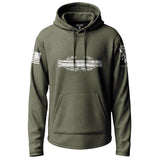 Army CIB 2nd Award Badge Graphic Lightweight Hoodie Lightweight Hoodie 90120-S-MG-THIN