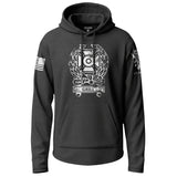 Army Expert Qualification Beer Bar Graphic Lightweight Hoodie Lightweight Hoodie 90132-S-BK-THIN