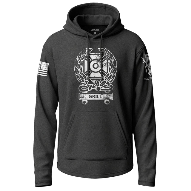 Army Expert Qualification Beer Bar Graphic Lightweight Hoodie Lightweight Hoodie 90132-S-BK-THIN