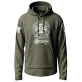 Army Expert Qualification Beer Bar Graphic Lightweight Hoodie Lightweight Hoodie 90132-S-MG-THIN