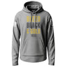 Bleed Black and Gold Graphic Lightweight Hoodie