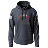 Army Rangers Lead the Way Graphic Lightweight Hoodie Lightweight Hoodie 90124-S-NAVY-THIN