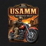 USAMM Motorcycle Rally T-Shirt Shirts 