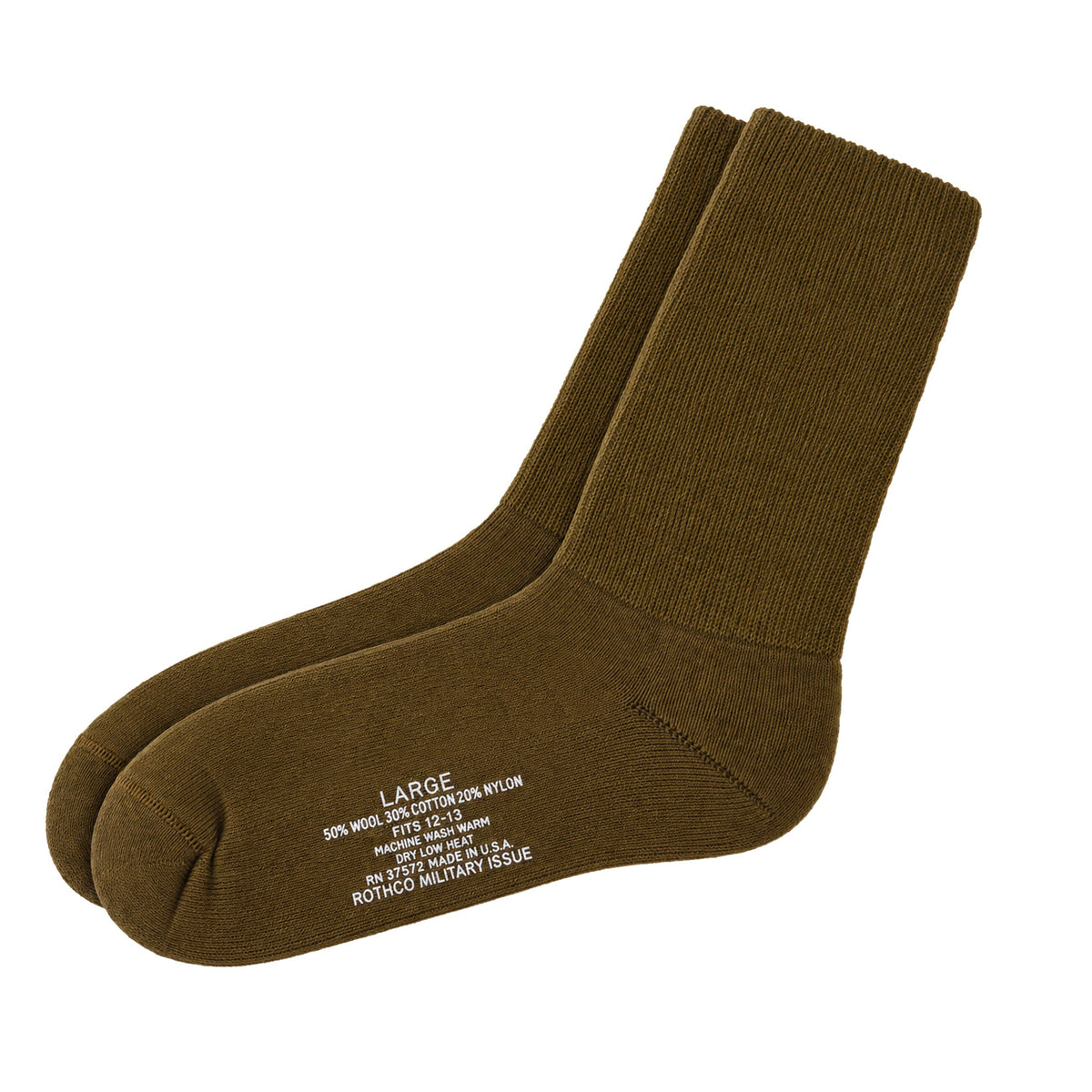 Coyote Brown Cushion Sole Socks Footwear GR-1028