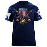 USAMM Tactical Shield T-Shirt Shirts 88228-S-NAVY