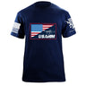 USAMM Flag T-Shirt Shirts 87408-S-NAVY