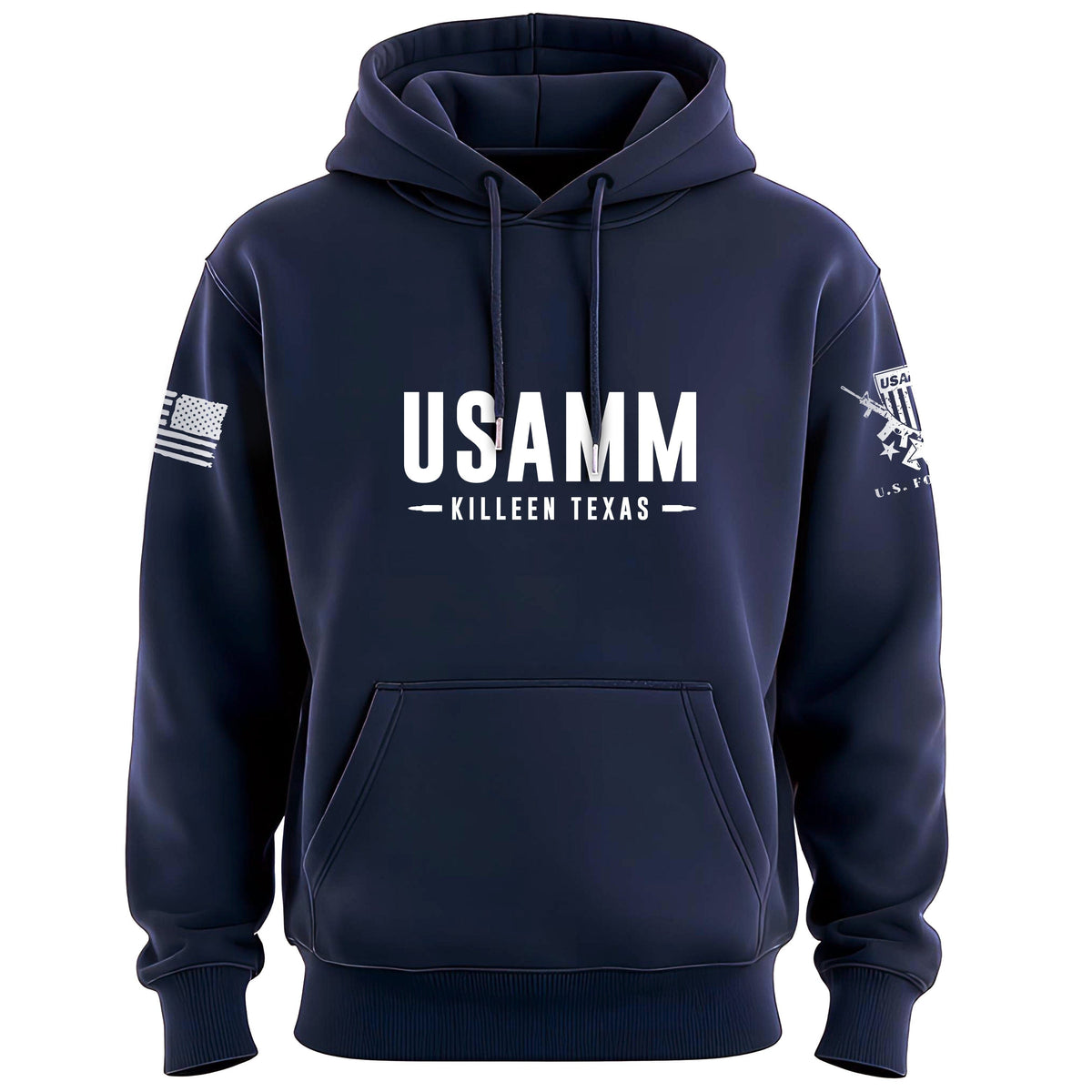 USAMM Killeen Bullets Hoodie Hoodies 100378-S-NAVY