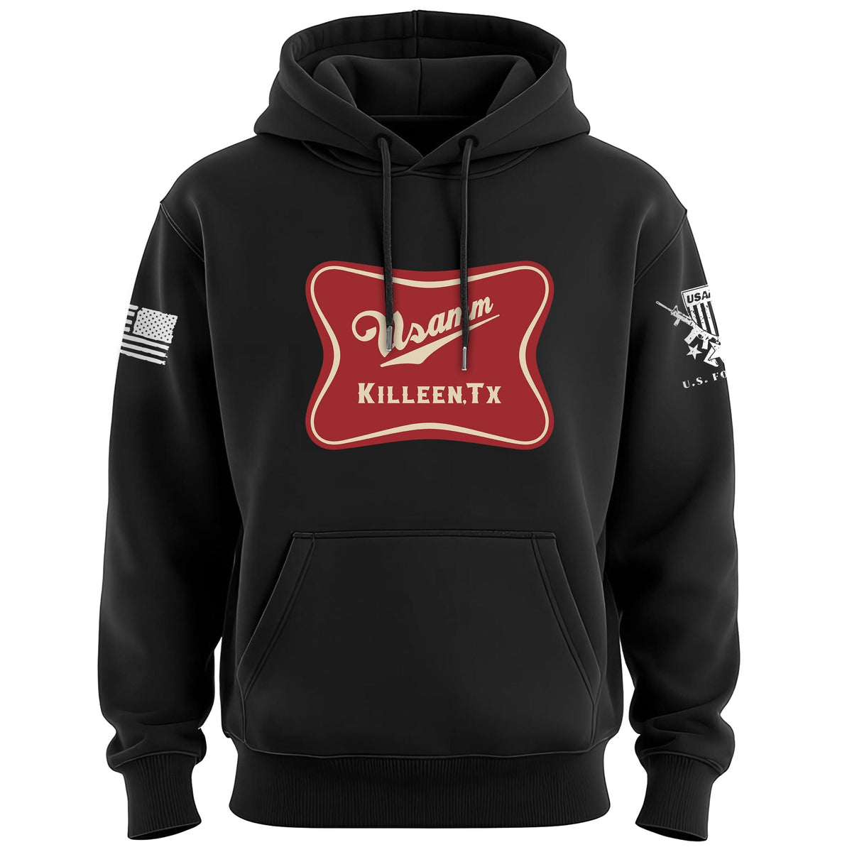 USAMM Lite Beer Hoodie Hoodies 100381-S-BK