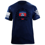 USAMM Shield Tennessee Flag T-Shirt Shirts 87076-S-NAVY