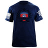 USAMM Shield Tennessee Flag T-Shirt Shirts 87076-S-NAVY