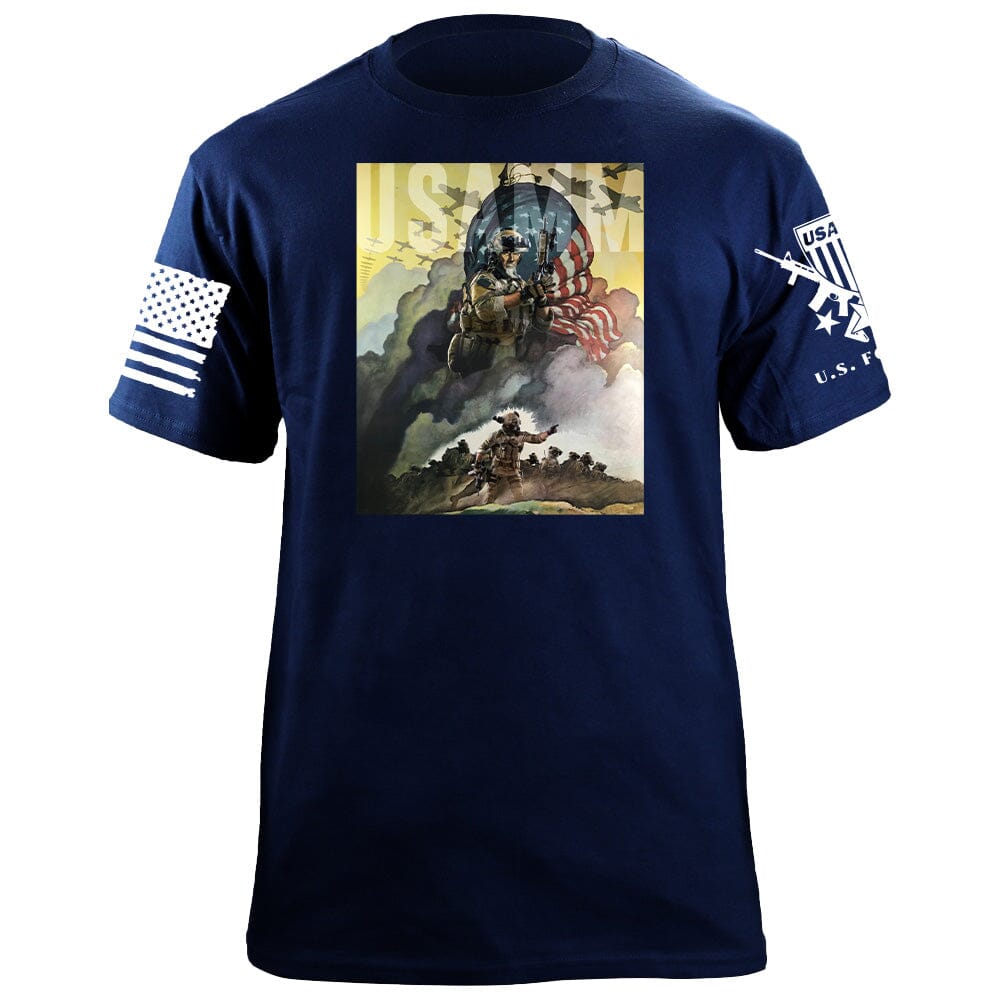 USAMM War Bonds T-Shirt Shirts 87058-S-NAVY