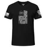 Vintage US 250 Flag T-Shirt Shirts 88236-S-BK
