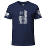 Vintage US 250 Flag T-Shirt Shirts 88236-S-NAVY