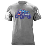 USA FLAG Jeep T-Shirt Shirts 87051-S-HG