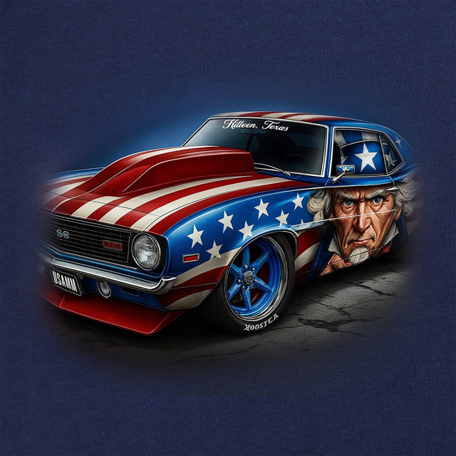 Uncle Sam Camaro T-Shirt Shirts 