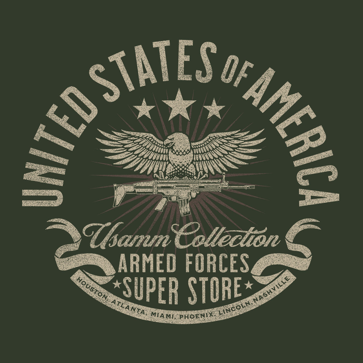 United States of America Usamm Collection Hoodie