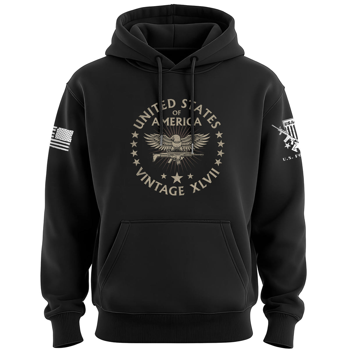 United States of America Vintage XLVII Hoodie