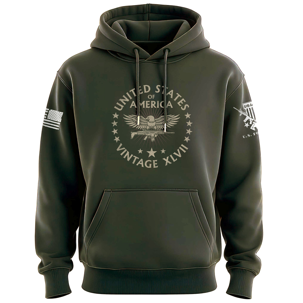 United States of America Vintage XLVII Hoodie