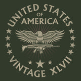 United States of America Vintage XLVII Hoodie