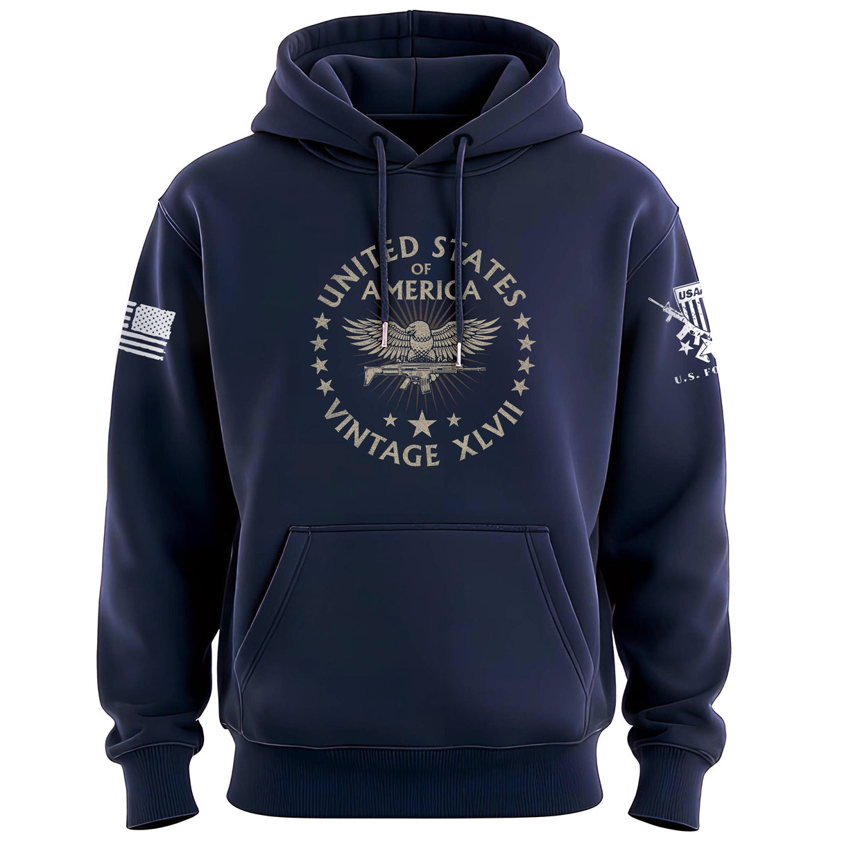 United States of America Vintage XLVII Hoodie