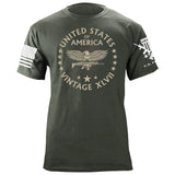United States of America Vintage XLVII T-Shirt Shirts 87038-S-MG