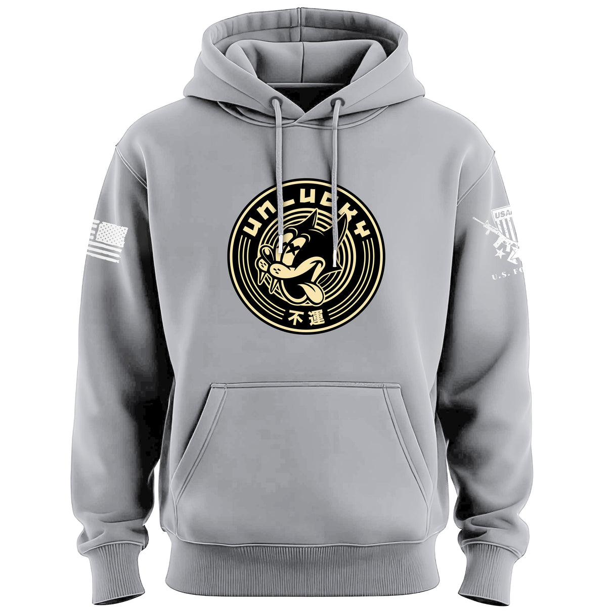 Unlucky Cat Two Colors Hoodie