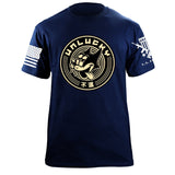 Unlucky Cat Two Colors T-Shirt Shirts 87228-S-NAVY