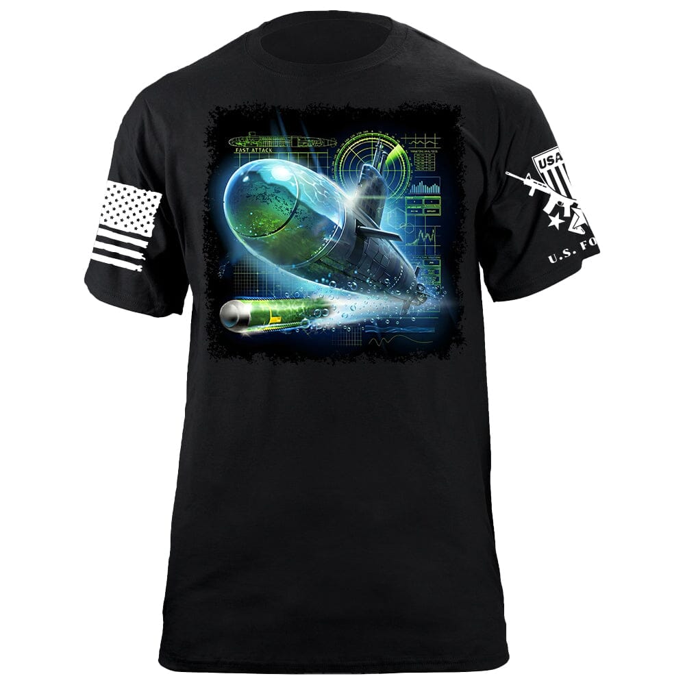 Unseen Sub T-Shirt Shirts 88096-S-BK