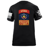 State Tab Shirt: Utah Shirts 86422-S-BK