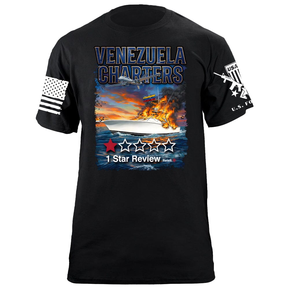 Venezuelan Charters 1-Star T-Shirt Shirts 88054-S-BK