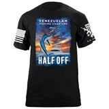 Fishing Charters Half Off T-Shirt (variant) Shirts 88060-S-BK