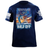 Fishing Charters Half Off T-Shirt (variant) Shirts 88060-S-NAVY