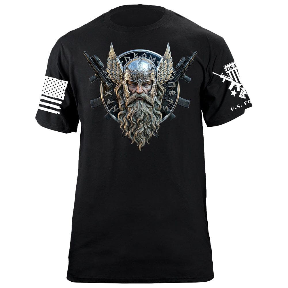Viking Runes T-Shirt Shirts 88099-S-BK