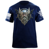Viking Runes T-Shirt Shirts 88099-S-NAVY