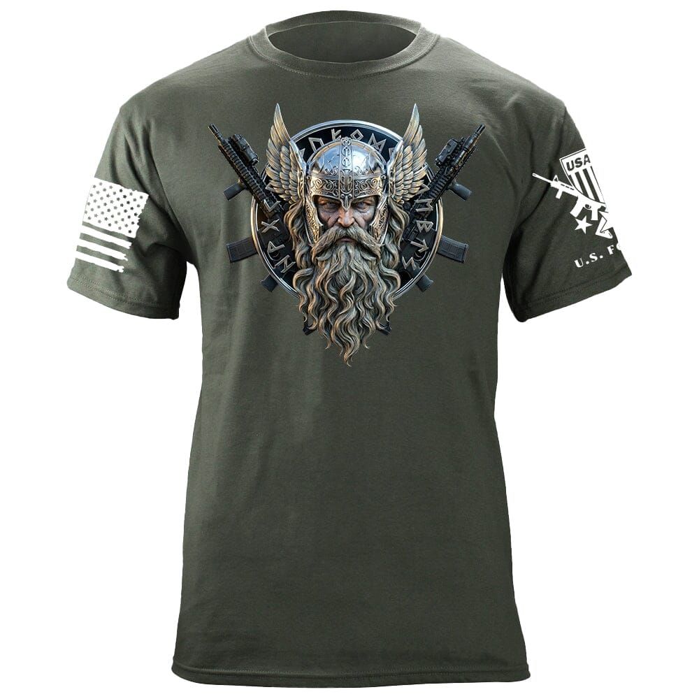 Viking Runes T-Shirt Shirts 88099-S-MG