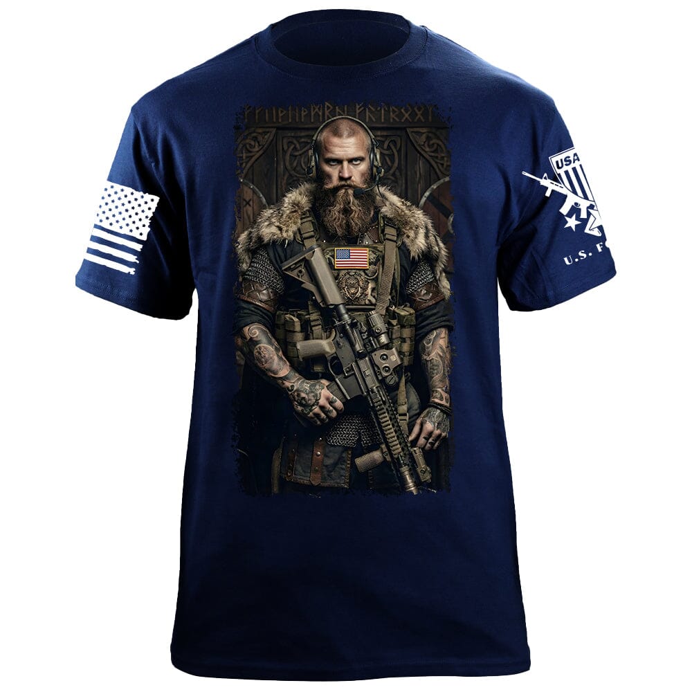 Viking T-Shirt Shirts 88098-S-NAVY