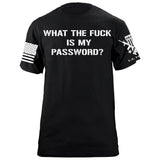 WTF is my Password T-Shirt Shirts 88057-S-BK
