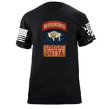 State Tab Shirt: Wyoming Shirts 86425-S-BK