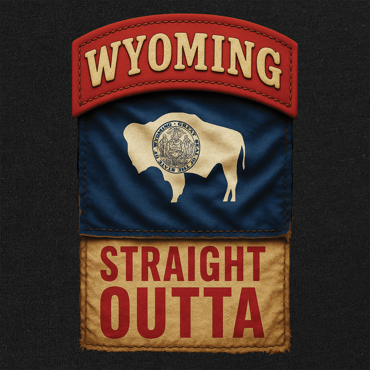 State Tab Shirt: Wyoming Shirts 