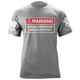 Warning Contains Freedom Tshirt Shirts 87044-S-HG