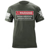 Warning Contains Freedom Tshirt Shirts 87044-S-MG