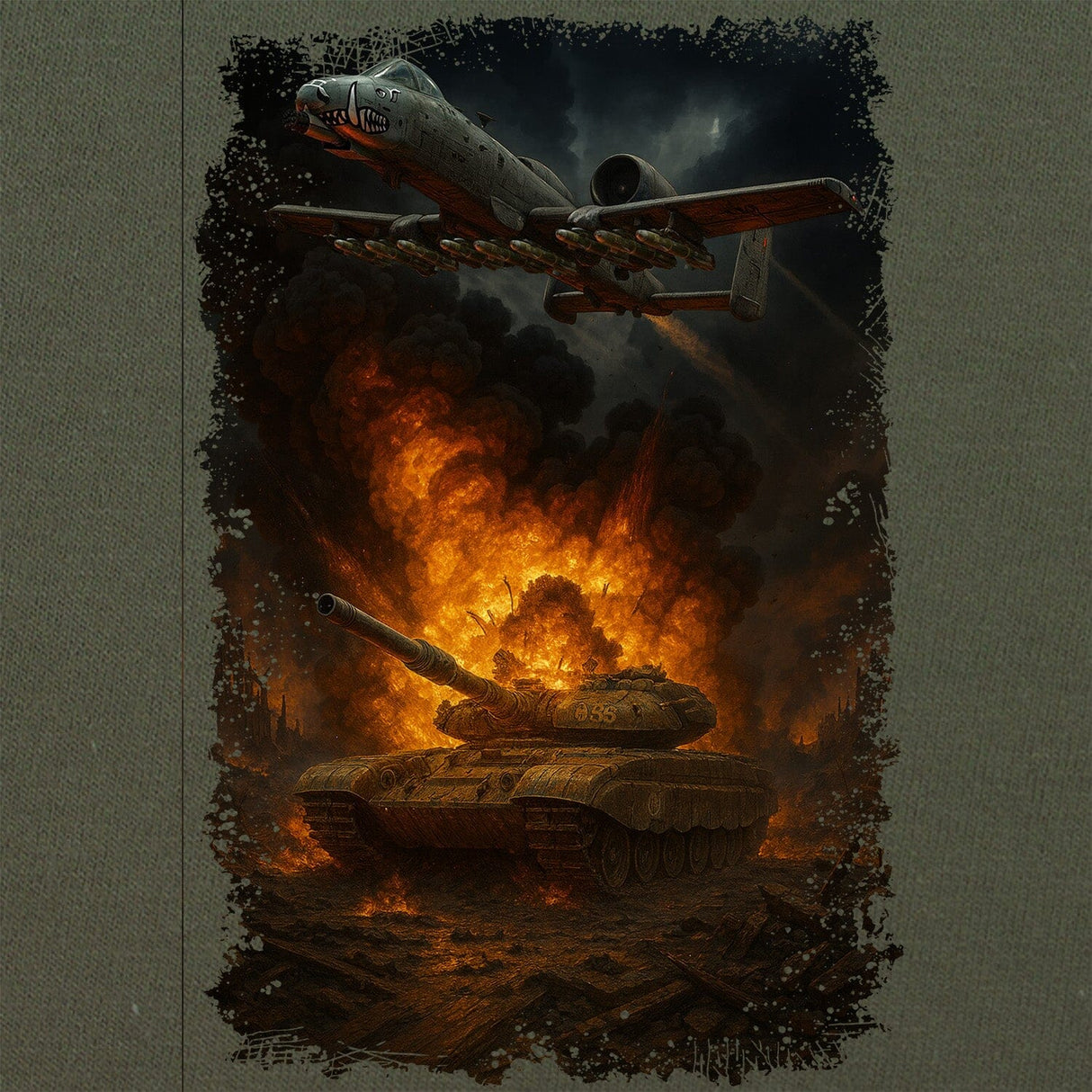 A-10 T90 Buster T-Shirt Shirts 