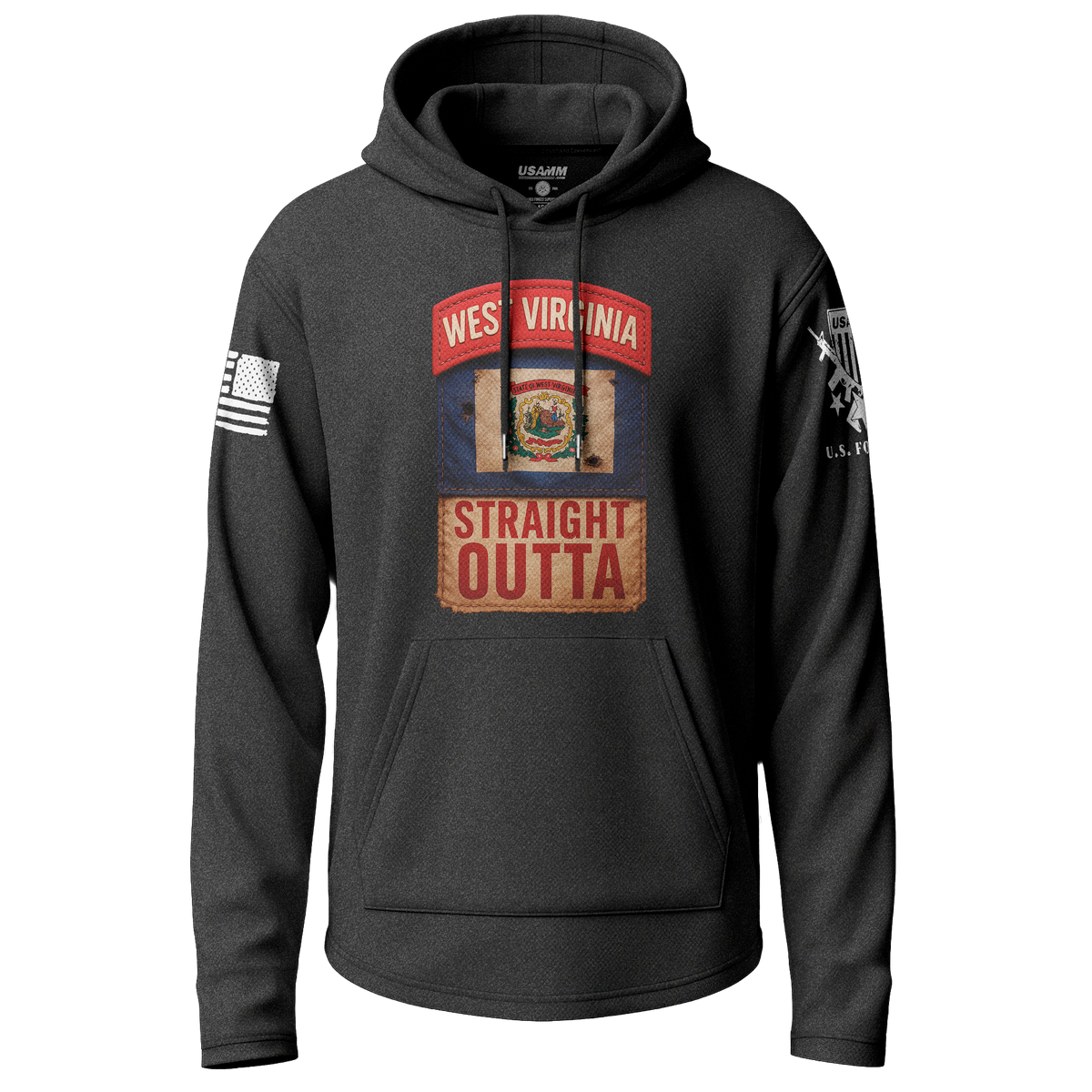 State Tab: West Virginia Lightweight Hoodie