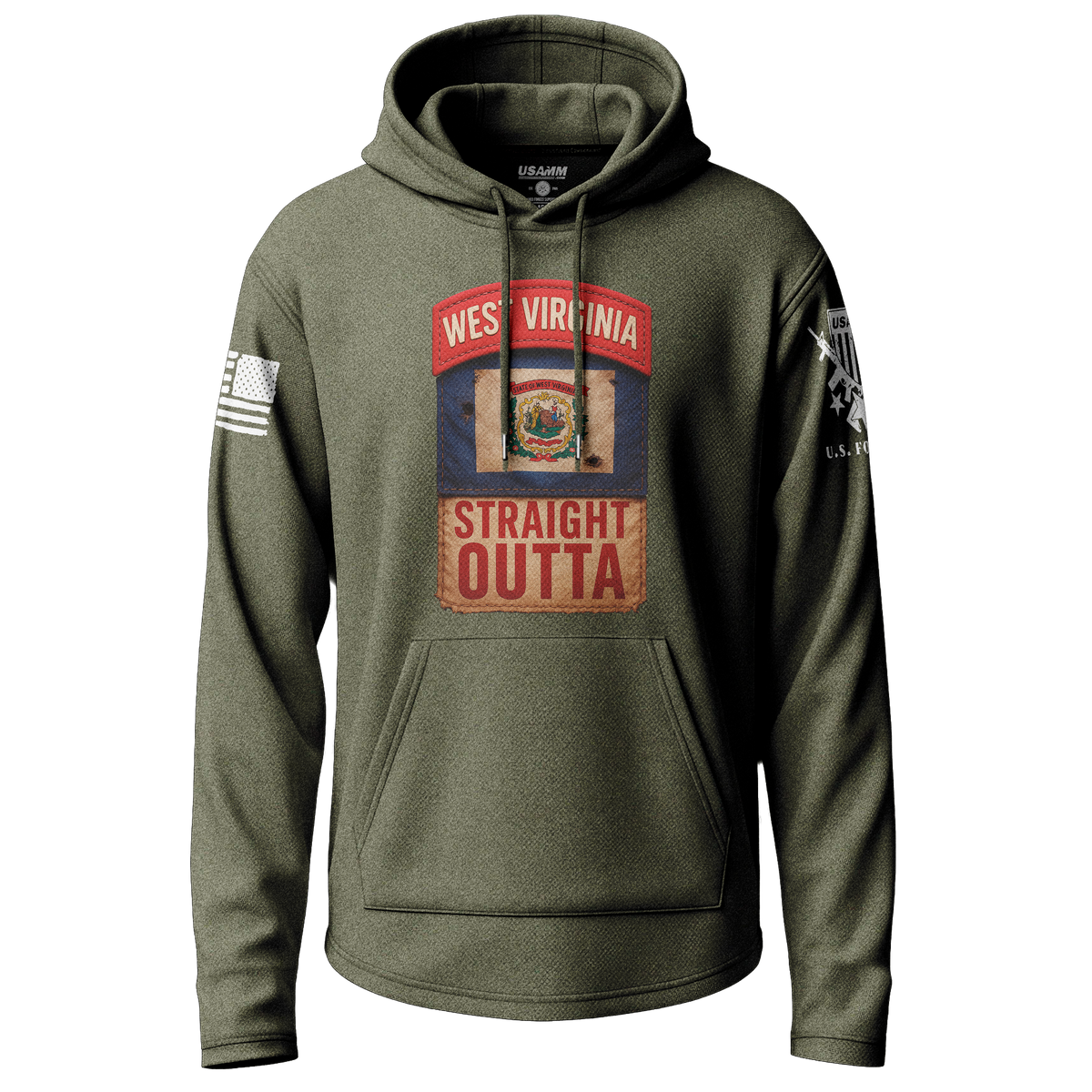 State Tab: West Virginia Lightweight Hoodie