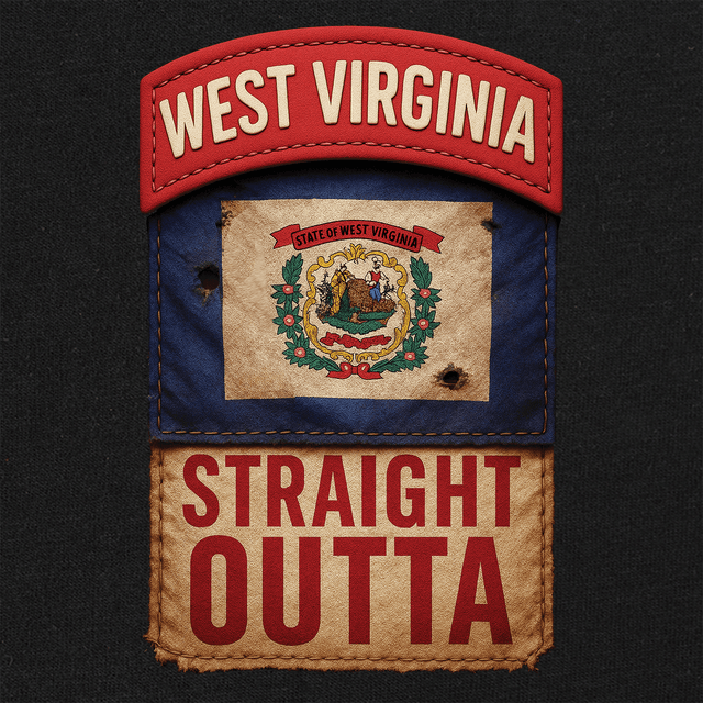 State Tab Shirt: West Virginia Shirts 