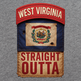 State Tab Shirt: West Virginia Shirts 